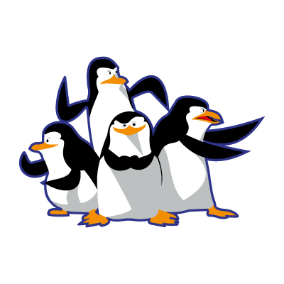Madagascar pinguinos penguins