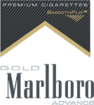 Marlboro Gold Logo Transparent PNG