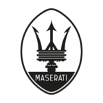 Maserati black Logo Transparent PNG