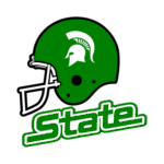 Michigan State Spartans Helmet Logo Transparent PNG