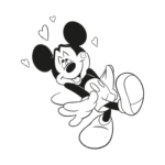 Mickey Mouse Logo Transparent PNG