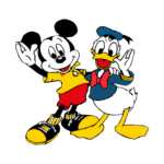 Mickey mouse donald duck Logo Transparent PNG