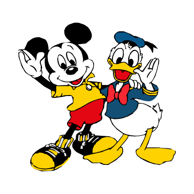 Mickey mouse donald duck