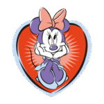 Minnie Mouse Cartoon Logo Transparent PNG