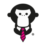 Monkey Town Gorilla Logo Transparent PNG