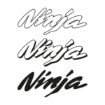 Ninja Moto Logo Transparent PNG