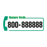 Numero Verde Telecom Logo Transparent PNG