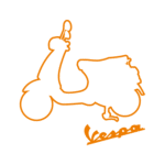 Piaggio Vespa LX Logo Transparent PNG