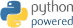 Python Powered Logo Transparent PNG