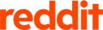 Reddit wordmark Logo Transparent PNG