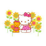 Sanrio Hello Kitty Logo Transparent PNG