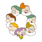 Seven Dwarfs Logo Transparent PNG