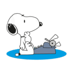 Snoopy character Logo Transparent PNG