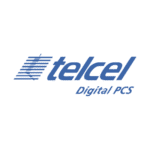 Telcel Digital PCS Logo Transparent PNG
