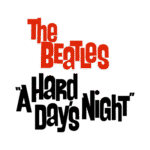 The Beatles a hard days night Logo Transparent PNG