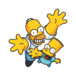 The Simpsons Homer Logo Transparent PNG