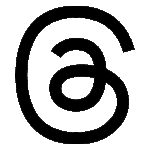 Threads Logo Transparent PNG