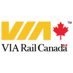 VIA Rail Canada Logo Transparent PNG