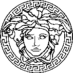 Versace Logo medusa Logo Transparent PNG