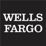 Wells Fargo black Logo Transparent PNG