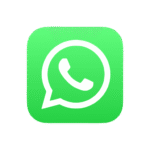 WhatsApp icon Green Square Logo Transparent PNG