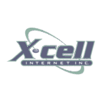 X cell Internet Logo Transparent PNG
