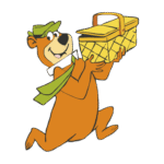 Yogi Bear Logo Transparent PNG