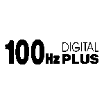 100 Hz Digital Plus Logo Transparent PNG