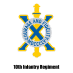 10th Infantry Regiment Logo Transparent PNG