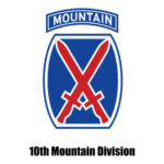 10th Mountain Division Logo Transparent PNG