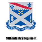18th Infantry Regiment Logo Transparent PNG