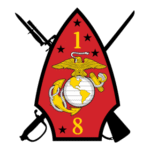 1st Battalion 8th Marine Regiment USMC Logo Transparent PNG