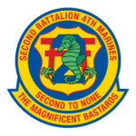 2nd Battalion 4th Marine Regiment USMC Logo Transparent PNG