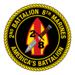 2nd Battalion 8th Marine Regiment USMC Logo Transparent PNG