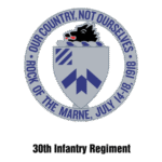 30th Infantry Regiment Logo Transparent PNG