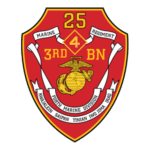3rd Battalion 25th Marine Regiment USMCR Logo Transparent PNG