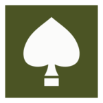 506th 101st Airborne Helmet Spade Logo Transparent PNG