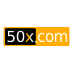 50x.com 50X Logo Transparent PNG