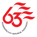 63th Independence Day Of Republic Of Indonesia Logo Transparent PNG