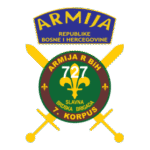 727 Slavna Brdska Brigada Armija Bih Logo Transparent PNG