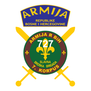 727 Slavna Brdska Brigada Armija Bih