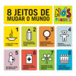 8 Jeitos De Mudar O Mundo Logo Transparent PNG