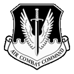 AIR COMBAT COMMAND EMBLEM Logo Transparent PNG