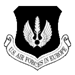 AIR FORCES EUROPE EMBLEM Logo Transparent PNG