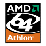 AMD 64 Athlon Logo Transparent PNG