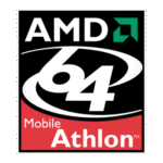 AMD 64 Mobile Athlon Logo Transparent PNG
