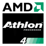 AMD Athlon 4 Processor Logo Transparent PNG