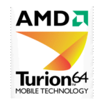 AMD Turion 64 Logo Transparent PNG