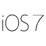 APPLE IOS 7 Logo Transparent PNG