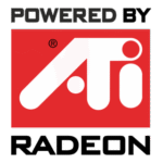 ATI Radeon Powered By Logo Transparent PNG